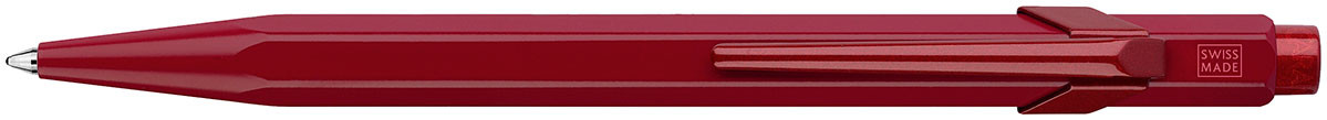 Caran d'Ache 849 Claim Your Style Ballpoint Pen - Garnet Red