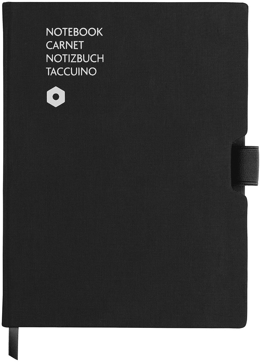 Caran d'Ache Office Notebook - A5 Canvas - Black
