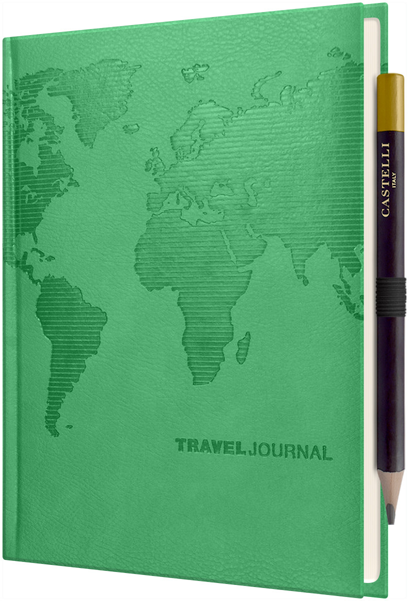 Castelli World Travel Journal - Ruled - Fern