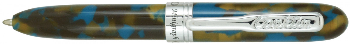 Conklin Minigraph Ballpoint Pen - Blue Baltic