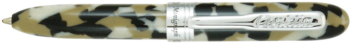 Conklin Minigraph Ballpoint Pen - White Satin