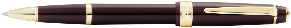 Cross Bailey Light Rollerball Pen - Burgundy Resin with Gold Plated Trim