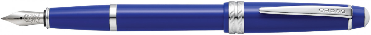 Cross Bailey Light Fountain Pen - Blue Chrome Trim