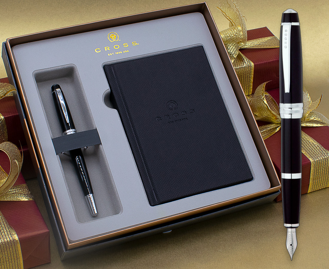 Cross AT0172H-6 Stratford Black Lacquer Ballpoint Pen with Gift Box 