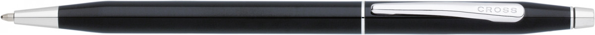 Cross Classic Century Ballpoint Pen - Black Lacquer Chrome Trim