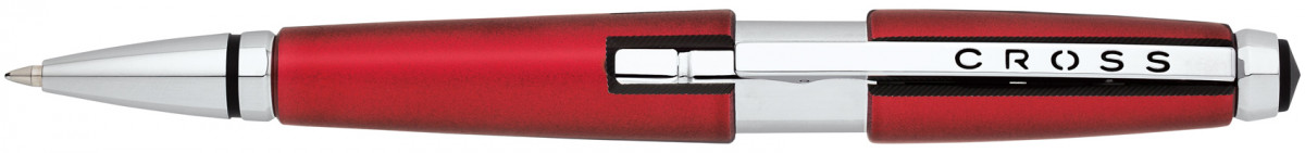 Cross Edge Rollerball Pen - Metallic Red