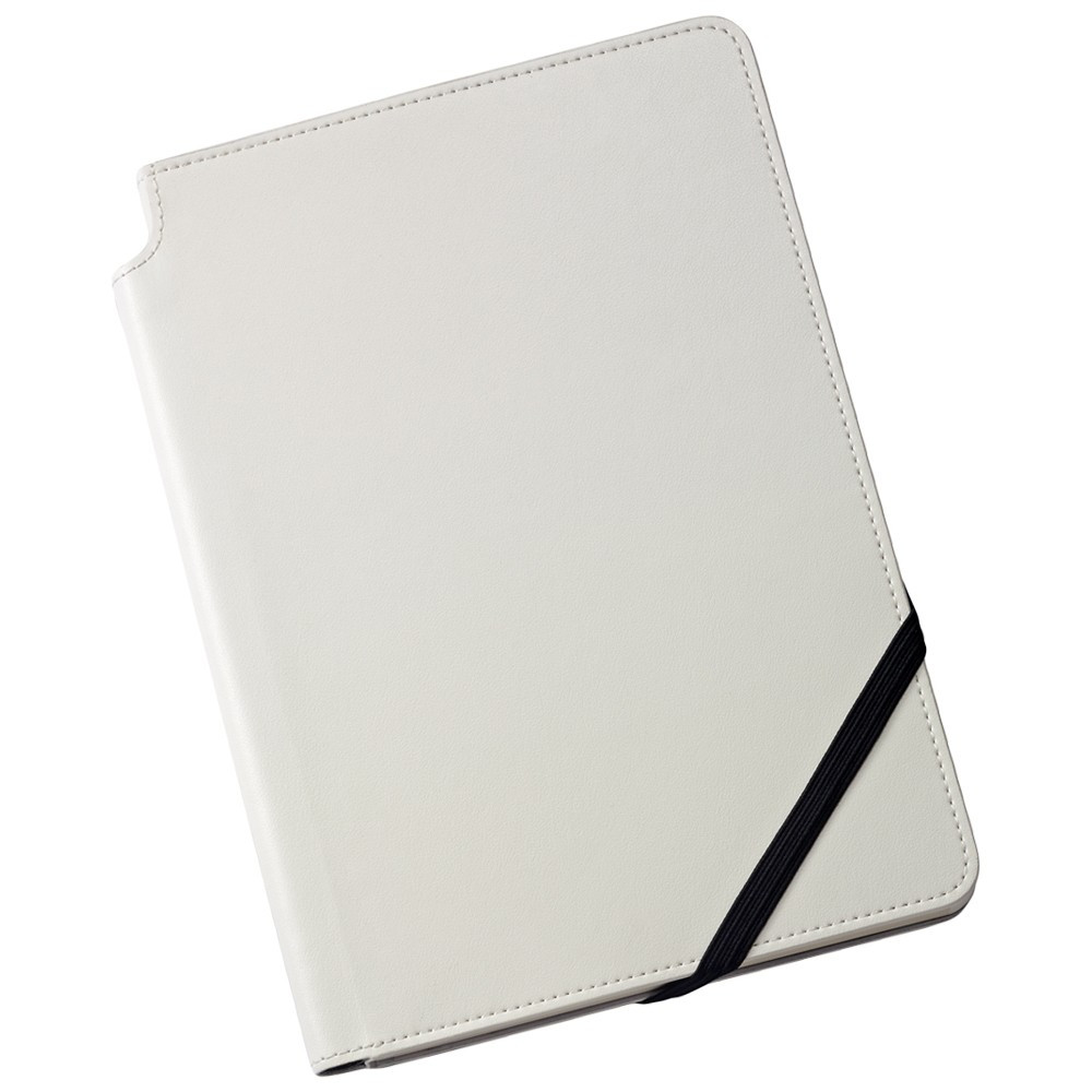 Cross Ruled Leather Journal - Classic White - Medium