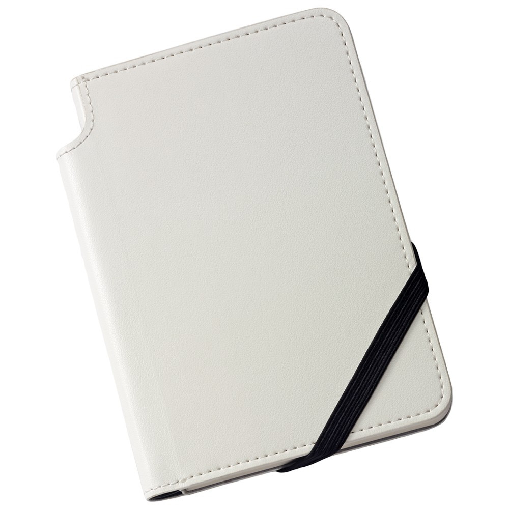 Cross Ruled Leather Journal - Classic White - Small