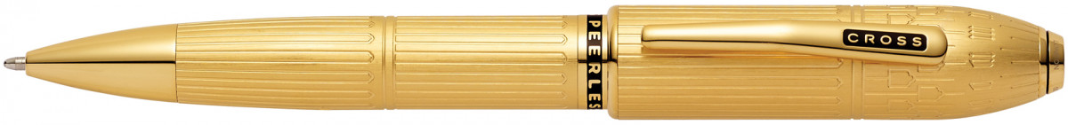 Cross Peerless Ballpoint Pen - London 23K Gold Plated (Special Edition)