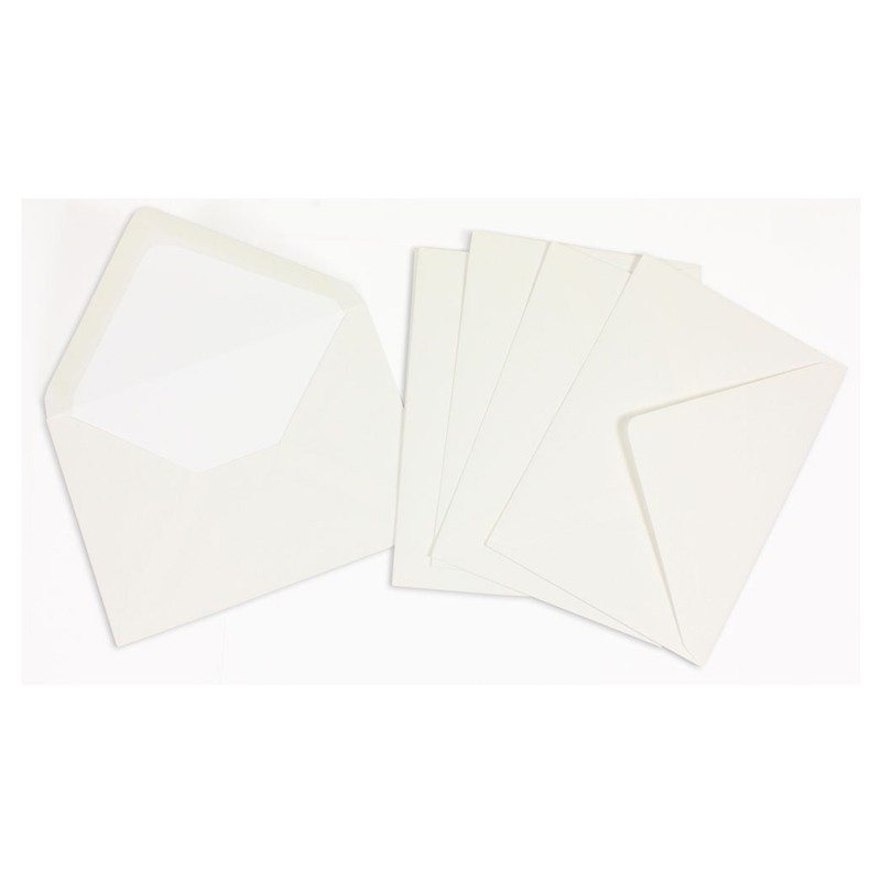Crown Mill Classics C6 Envelopes - Pack of 25 - White