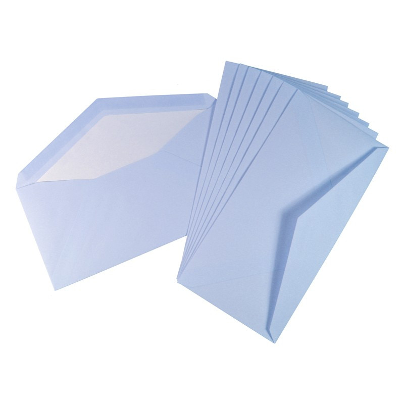Crown Mill Classics DL Set of 15 Cards and Envelopes - Blue