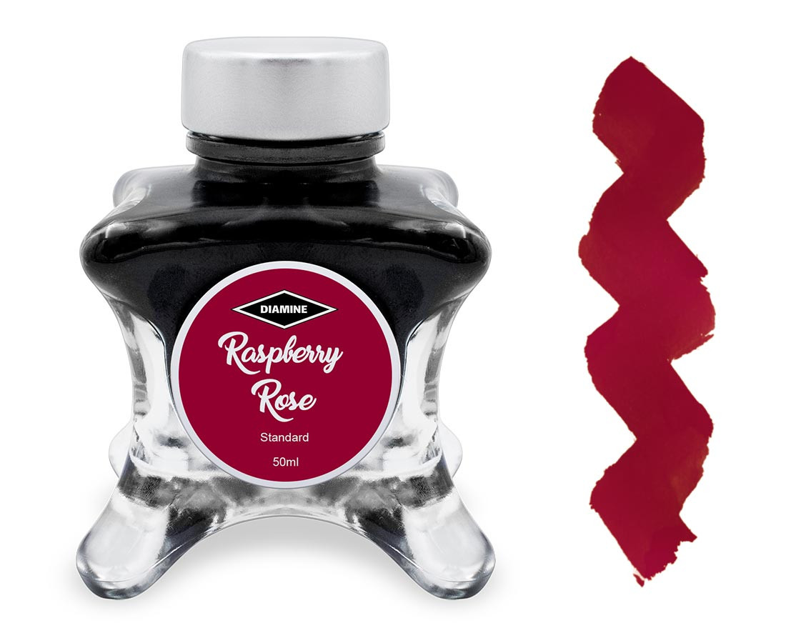 Diamine Inkvent Christmas Ink Bottle 50ml - Raspberry Rose