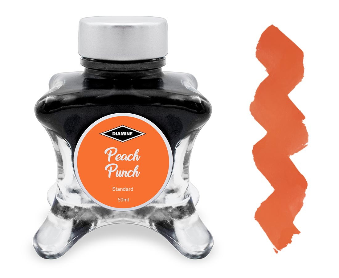 Diamine Inkvent Christmas Ink Bottle 50ml - Peach Punch