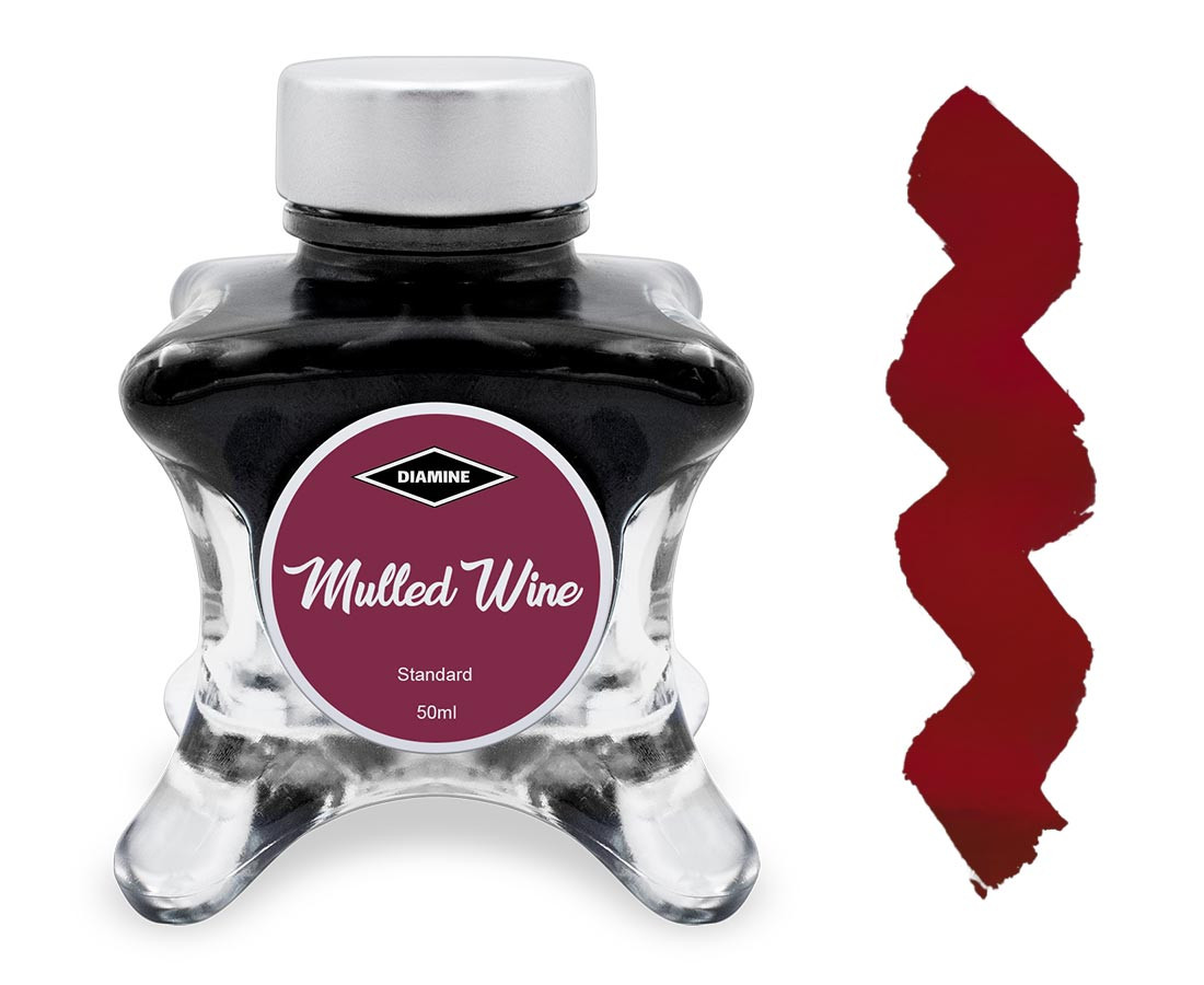 Diamine Inkvent Christmas Ink Bottle 50ml - Mulled Wine