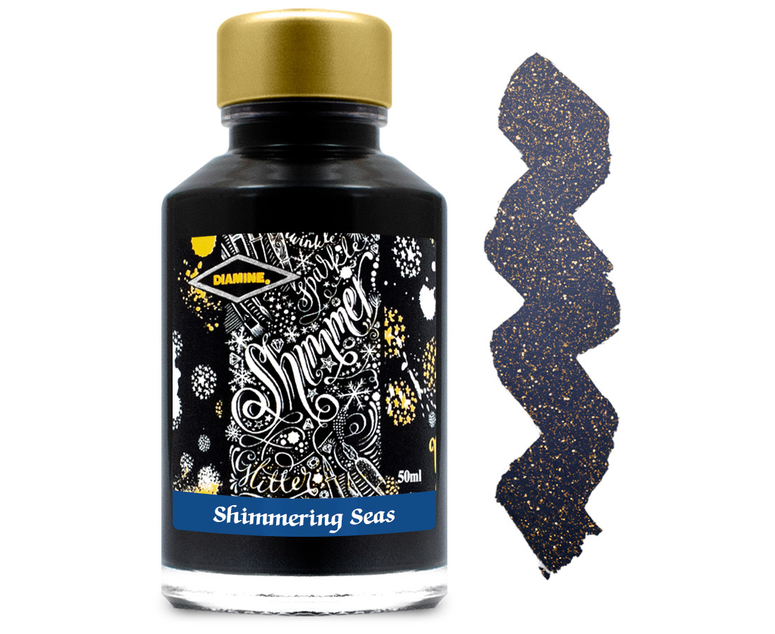 Diamine Ink Bottle 50ml - Shimmering Seas
