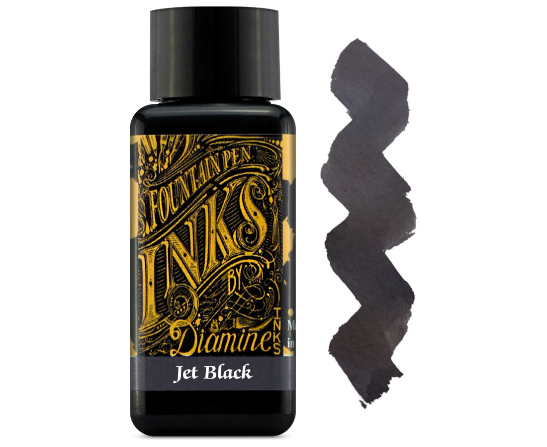 Diamine Ink Bottle 30ml - Jet Black