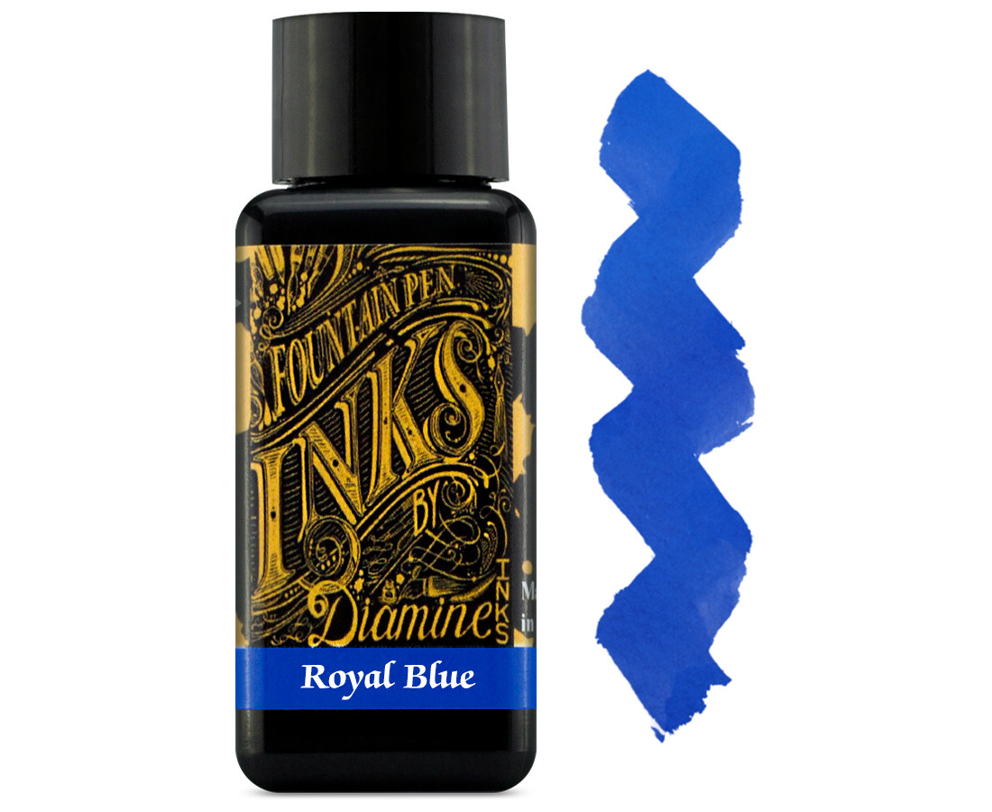 Diamine Ink Bottle 30ml - Royal Blue