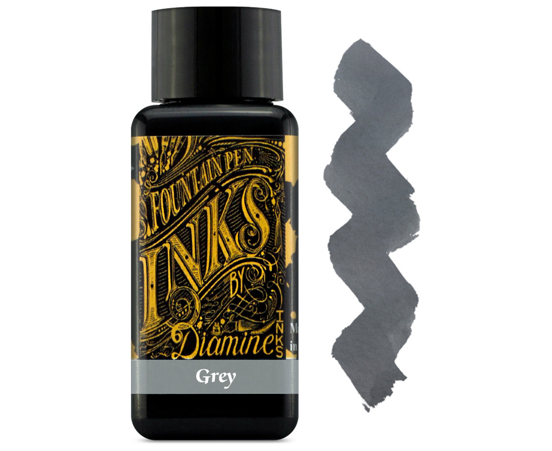 Diamine Ink Bottle 30ml - Grey
