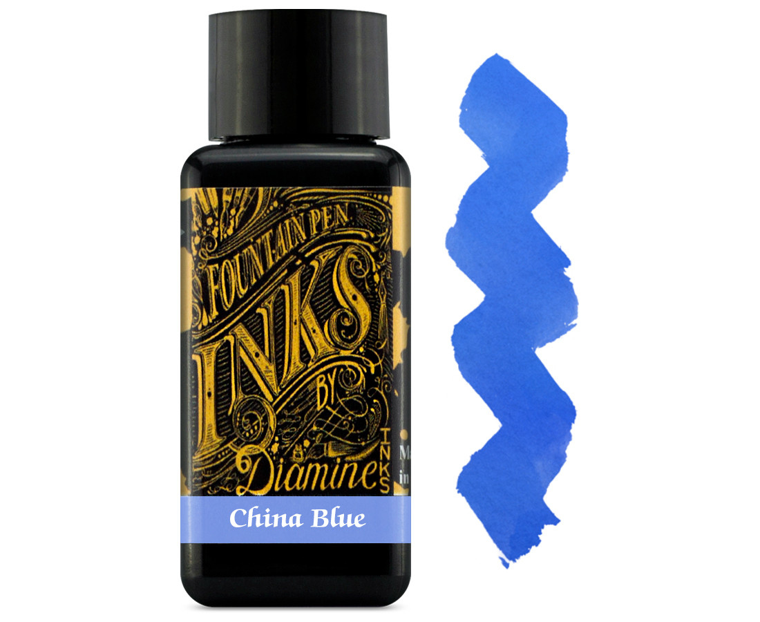 Diamine Ink Bottle 30ml - China Blue
