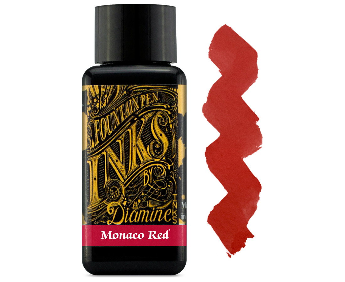 Diamine Ink Bottle 30ml - Monaco Red