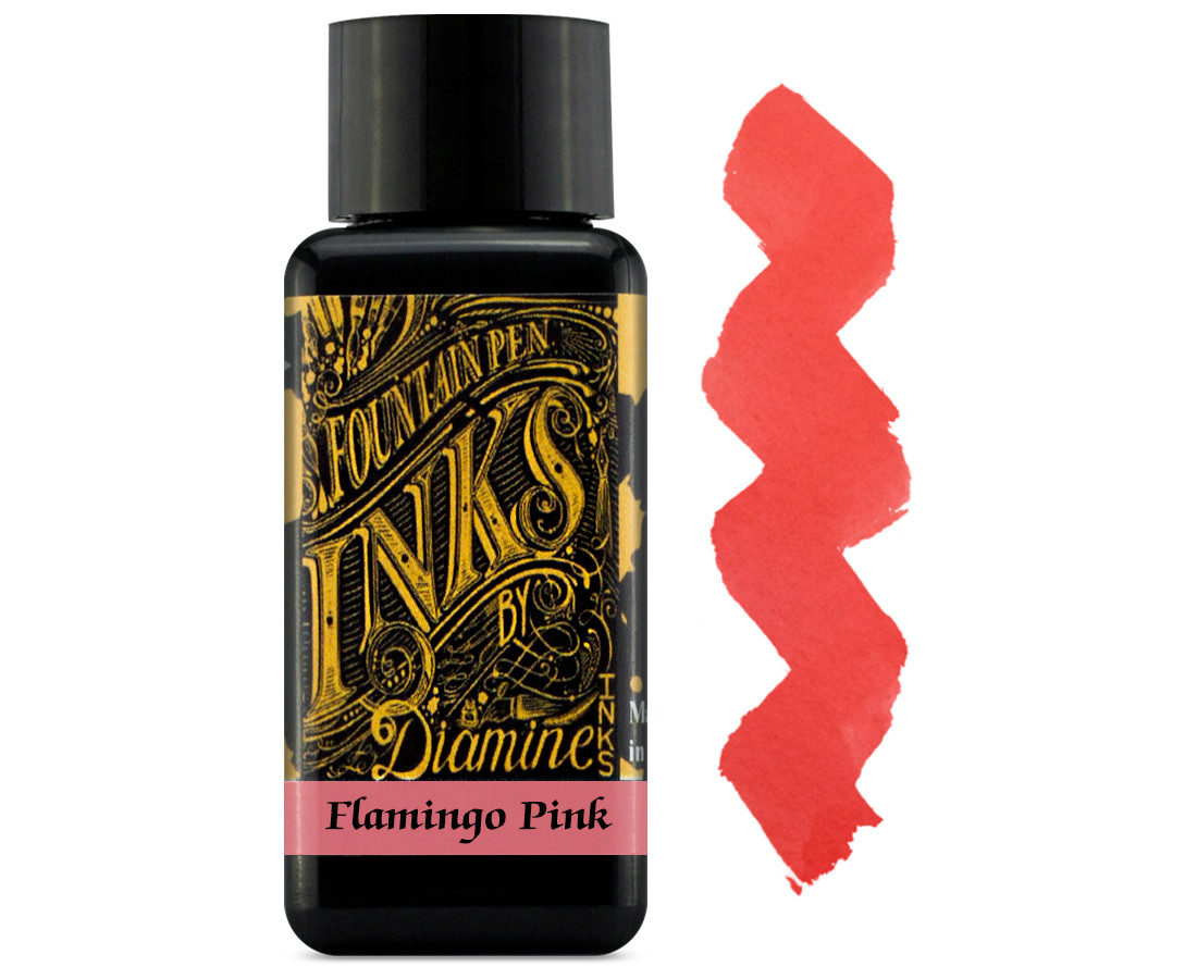 Diamine Ink Bottle 30ml - Flamingo Pink