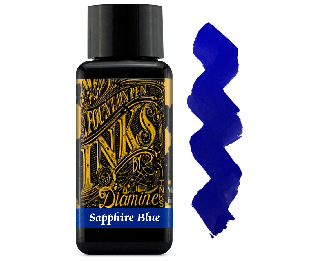 Diamine Ink Bottle 30ml - Sapphire Blue