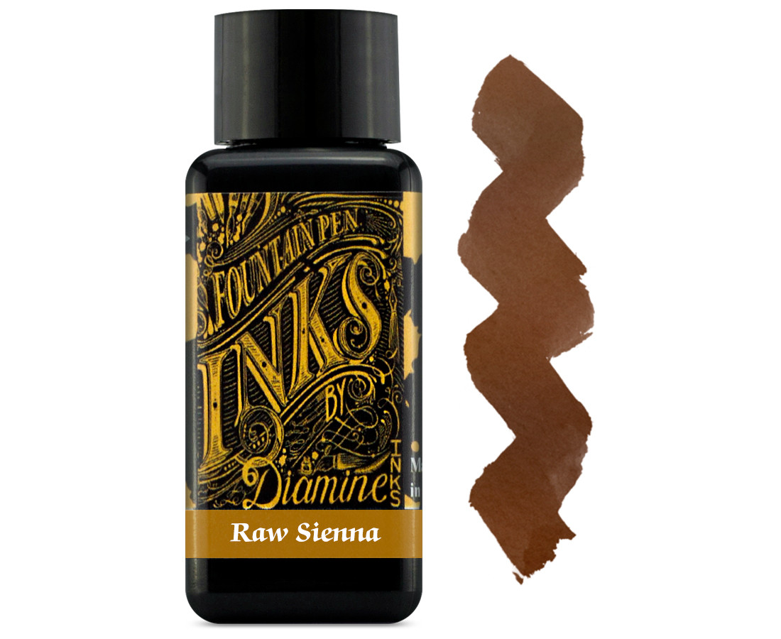 Diamine Ink Bottle 30ml - Raw Sienna