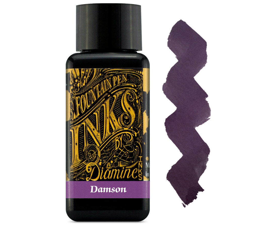 Diamine Ink Bottle 30ml - Damson