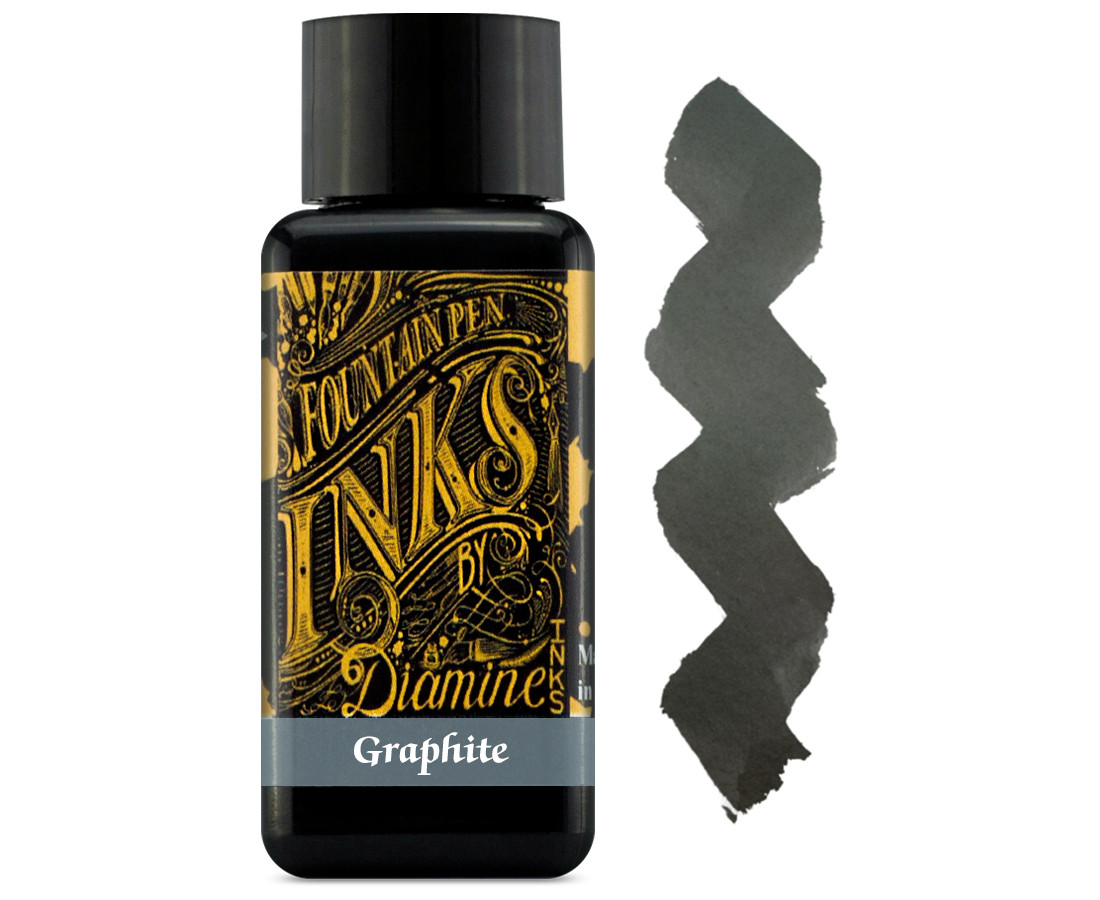 Diamine Ink Bottle 30ml - Graphite