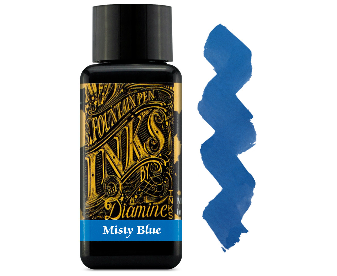 Diamine Ink Bottle 30ml - Misty Blue