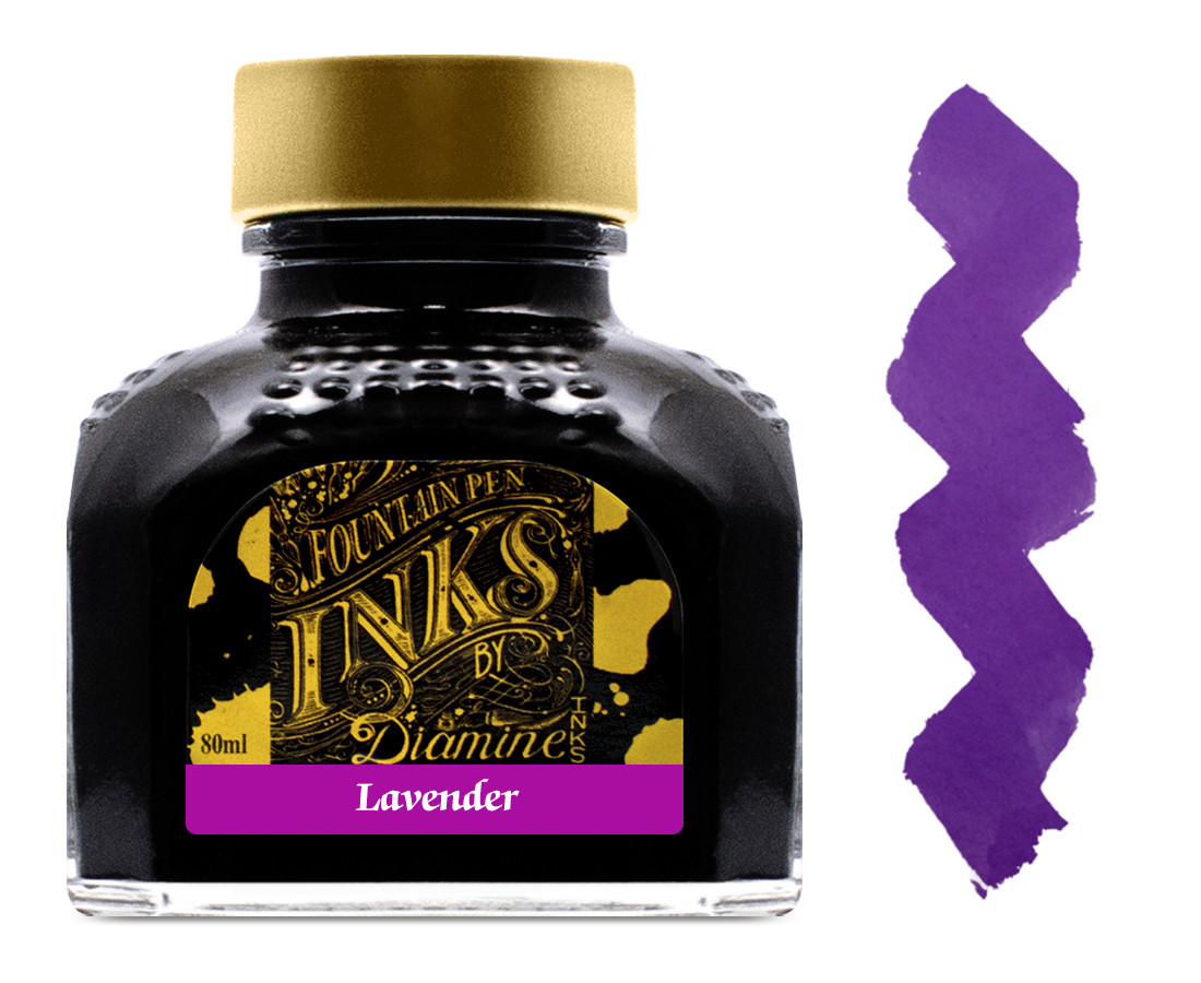Diamine Ink Bottle 80ml - Lavender