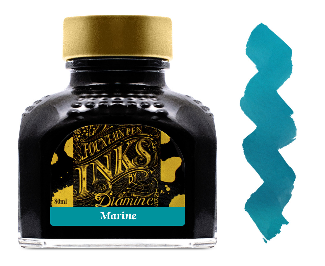 Diamine Ink Bottle 80ml - Marine