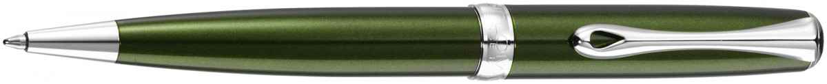 Diplomat Excellence A2 Ballpoint Pen - Evergreen Chrome Trim