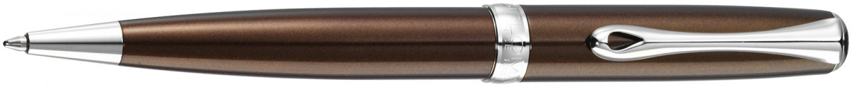 Diplomat Excellence A2 Ballpoint Pen - Marrakesh Brown Chrome Trim