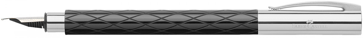 Faber-Castell Ambition Fountain Pen - Rhombus Black