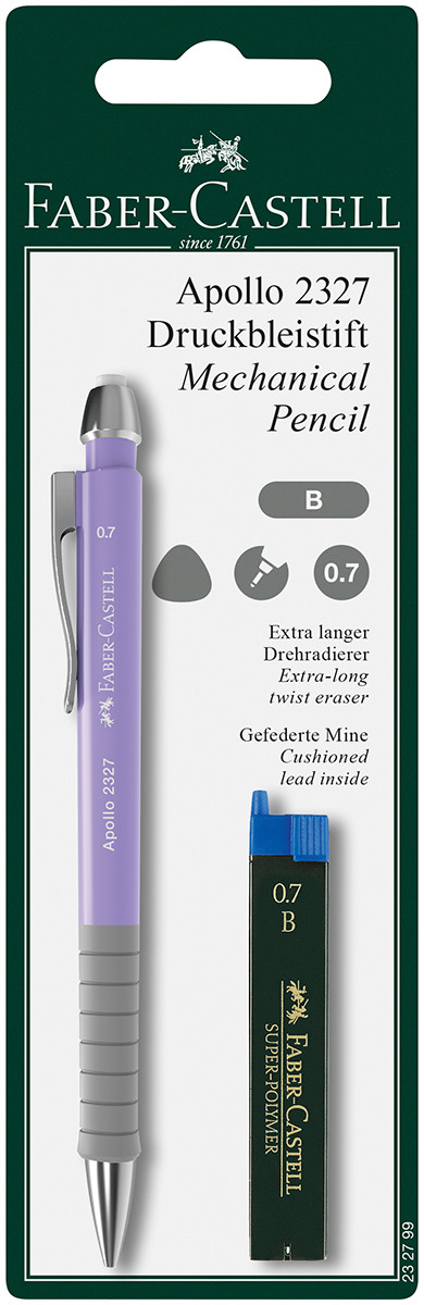 Faber-Castell Apollo Mechanical Pencil Set - 0.7mm