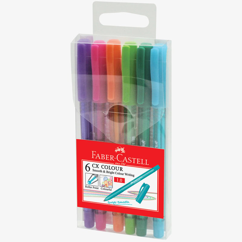 Faber-castell cx roller Box of 6 247202 (9555684617187)