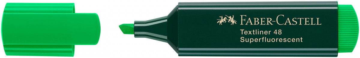 FABER CASTELL Textliner 48 Marcador fluorescente Verde Ref. 154863