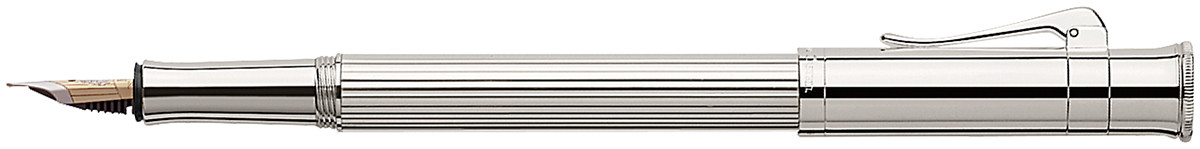 Graf von Faber-Castell Classic Fountain Pen - Platinum Plated