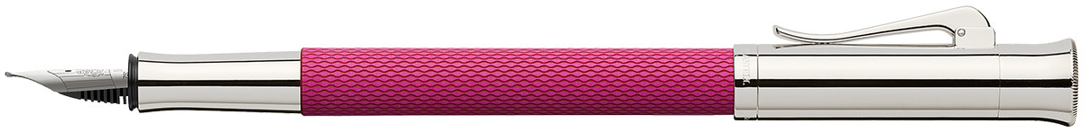 Graf von Faber-Castell Guilloche Fountain Pen - Electric Pink