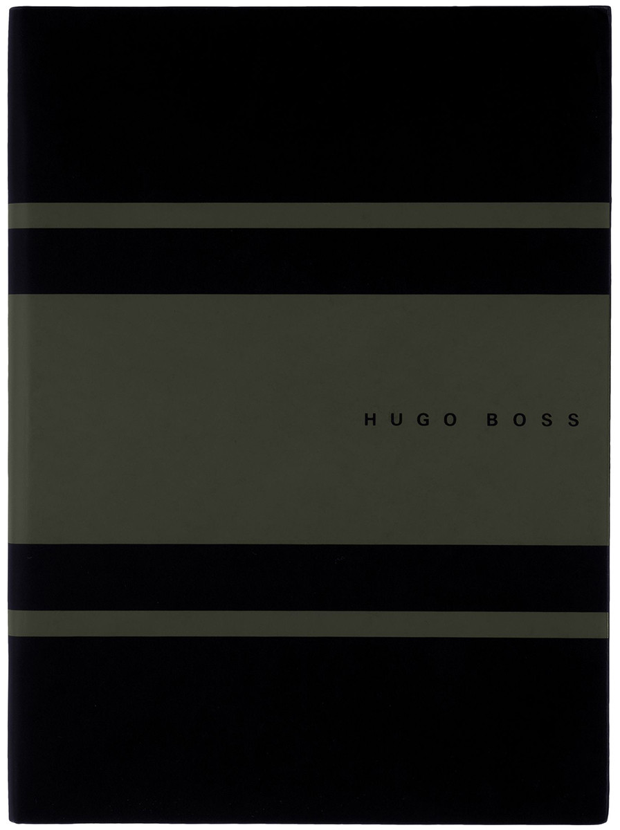 Hugo Boss Gear A5 Notepad - Matrix Khaki