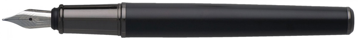 Hugo Boss Minimal Fountain Pen - Dark Chrome