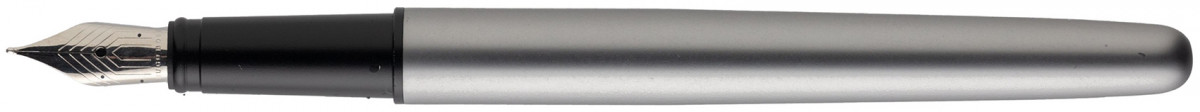 Hugo Boss Ribbon Fountain Pen - Matte Chrome