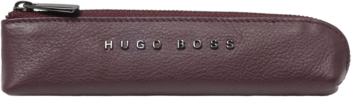 Hugo Boss Storyline Pen Case - Single - Burgundy