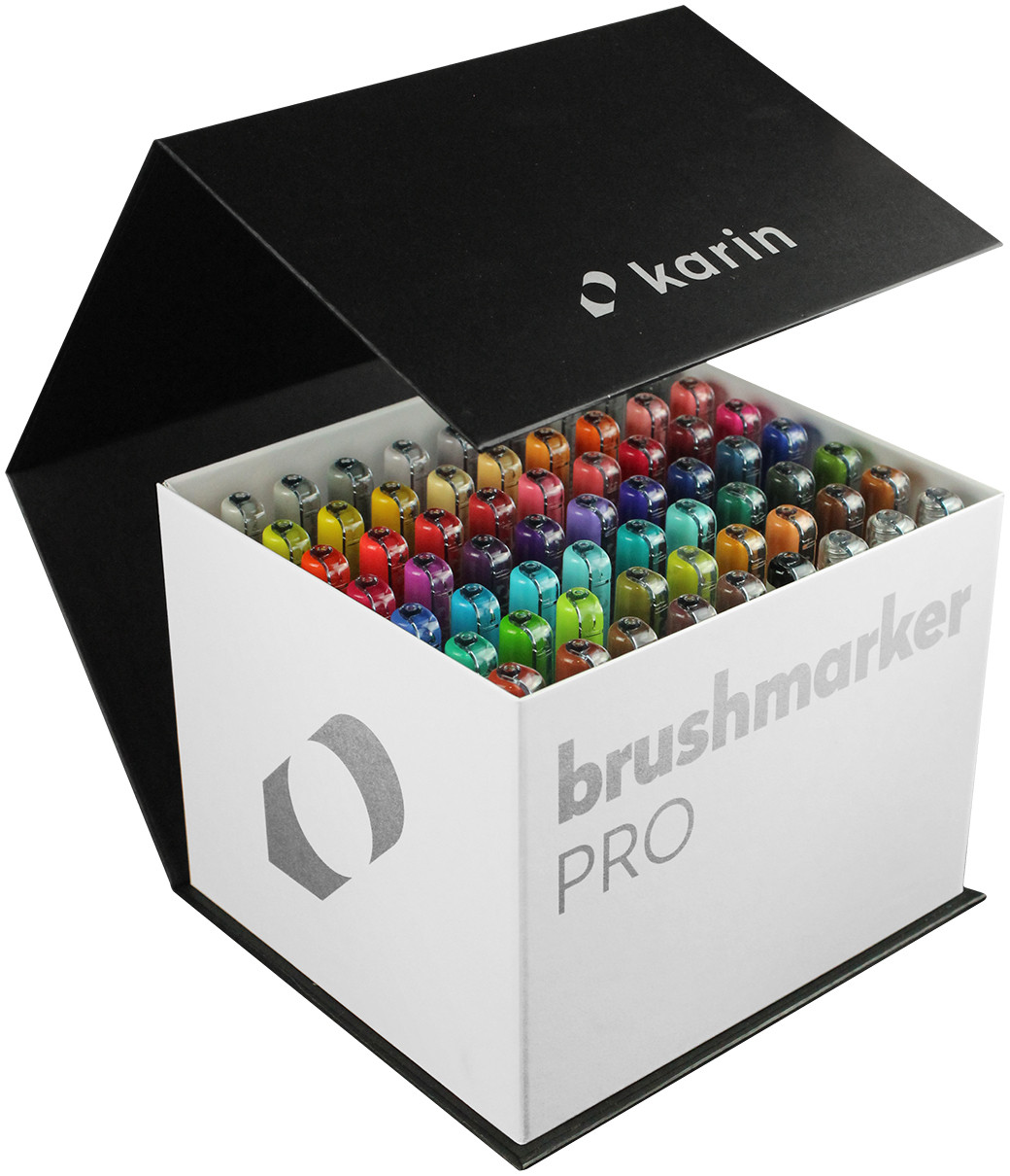 Karin Brushmarker PRO Set - Mega Box (60 Colours with 3 Blenders)