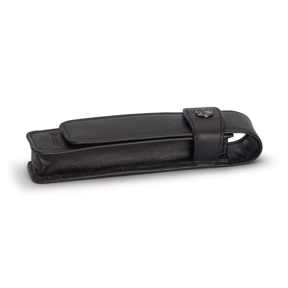 Kaweco Single Black Leather Pen Pouch - For Sport Series