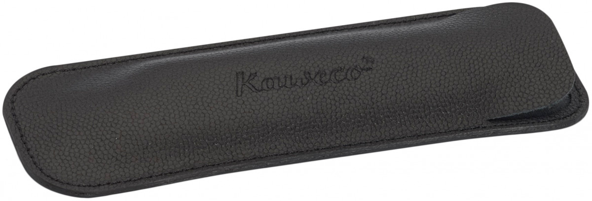 Kaweco Eco Leather Pouch for Regular Pens - Black - Double