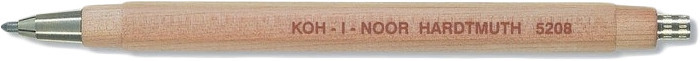 Koh-I-Noor 5208 Mechanical Clutch Leadholder - 2.5mm - Wood