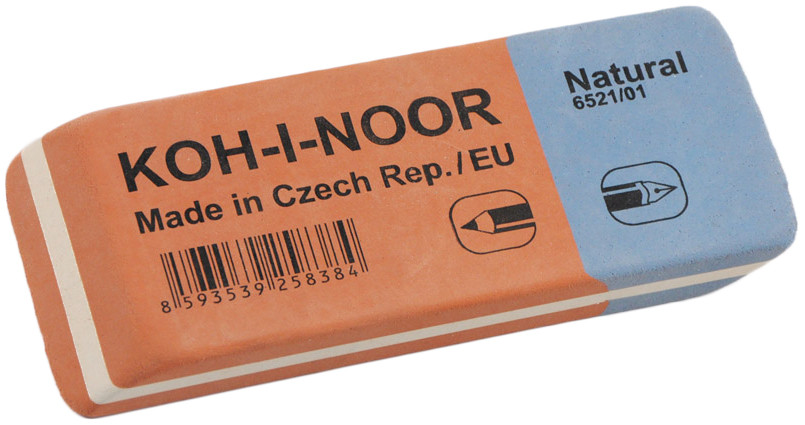 Koh-I-Noor 6521 Combined Eraser - Large