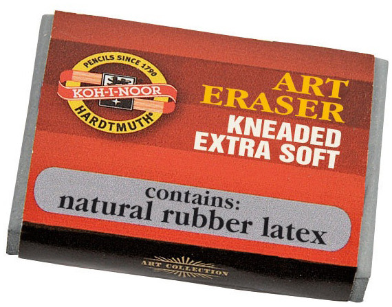 Koh-I-Noor 6423 Kneaded Eraser - Single (In Card)